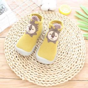 Children floor socks (Option: Yellow-12.5cm)