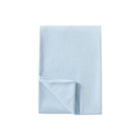 Newborn Solid Colour Cotton Wrap Quilt Baby Nap Quilt Outfits (Size/Age: 0-1Y, Color: Blue)